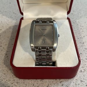 Rado Stainless Steel Silver Dial Watch Unisex